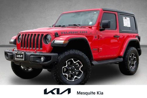 Firecracker Red Clearcoat 2023 Jeep Wrangler Rubicon