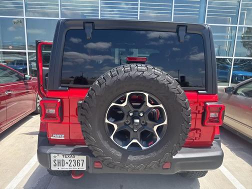 Firecracker Red Clearcoat 2023 Jeep Wrangler Rubicon