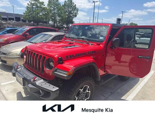 Firecracker Red Clearcoat 2023 Jeep Wrangler Rubicon