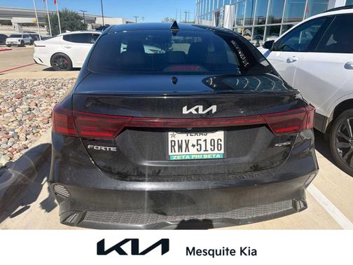 Aurora Black 2022 Kia Forte GT-Line