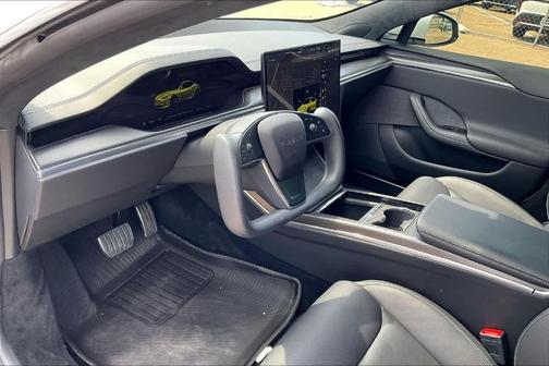 White 2021 Tesla Model S Plaid