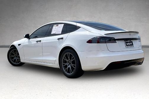 White 2021 Tesla Model S Plaid