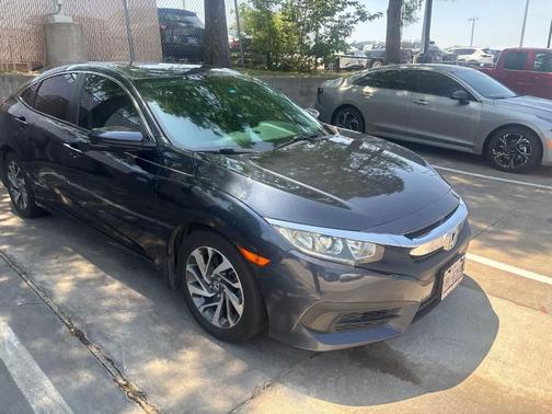 Blue 2016 Honda Civic EX