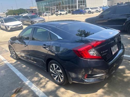 Blue 2016 Honda Civic EX