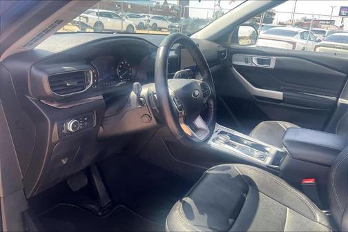 Atlas Blue Metallic 2021 Ford Explorer Limited