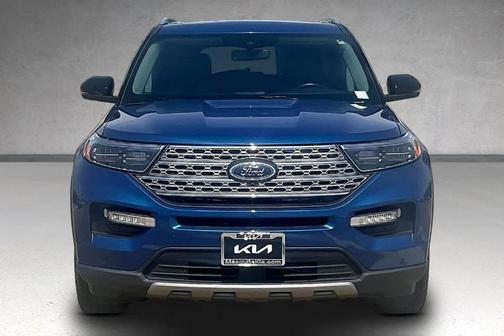 Atlas Blue Metallic 2021 Ford Explorer Limited