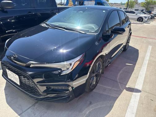 Midnight Black Metallic 2024 Toyota Corolla SE