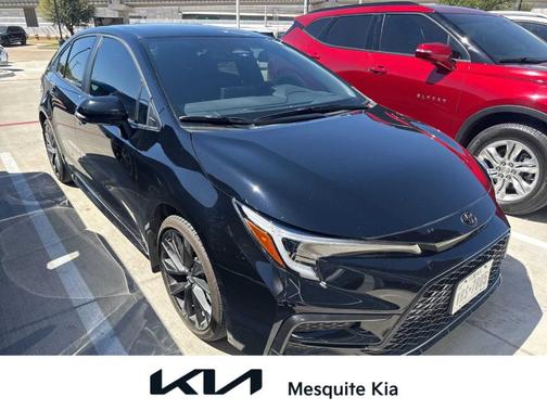 Midnight Black Metallic 2024 Toyota Corolla SE