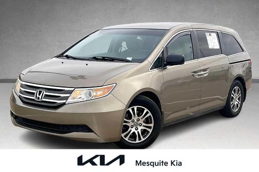 Beige 2011 Honda Odyssey EX