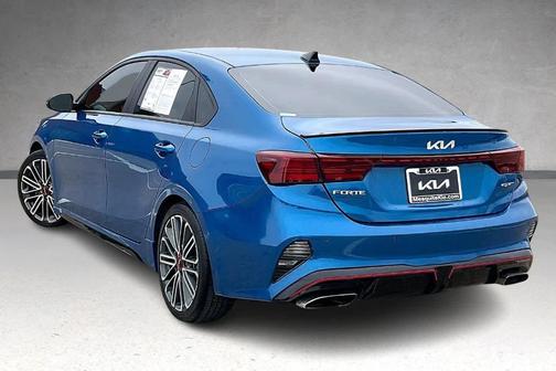 Blue 2023 Kia Forte GT