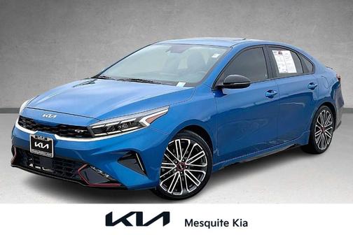 Blue 2023 Kia Forte GT