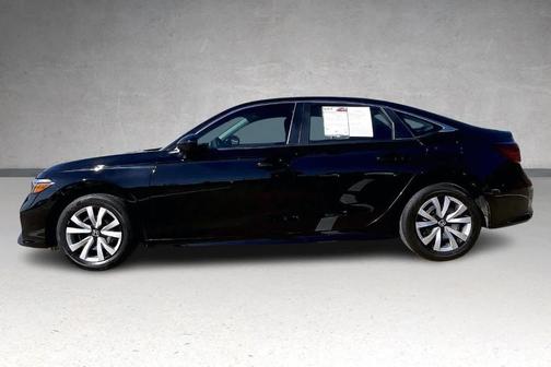 Black 2025 Honda Civic LX