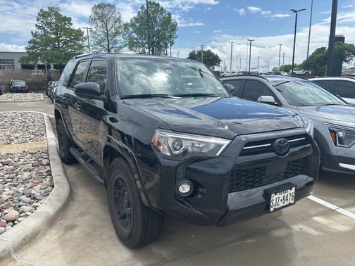 Midnight Black Metallic 2023 Toyota 4Runner SR5