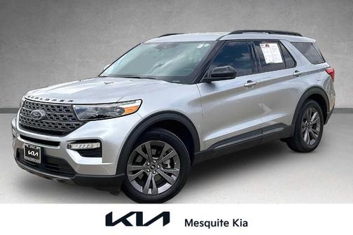 Iconic Silver Metallic 2023 Ford Explorer XLT