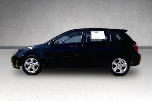 Black 2008 Kia Spectra5 SX