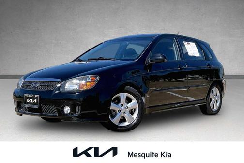 Black 2008 Kia Spectra5 SX