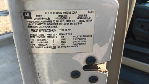 2003 GMC Envoy XL SLT