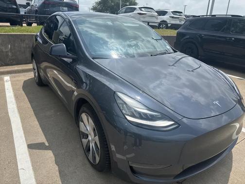 Silver 2021 Tesla Model Y Long Range