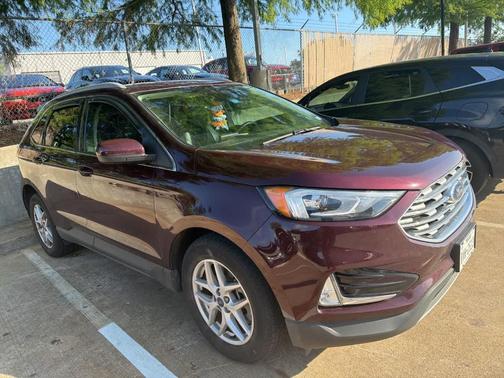 Burgundy Velvet Metallic Tinted Clearcoat 2022 Ford Edge SEL