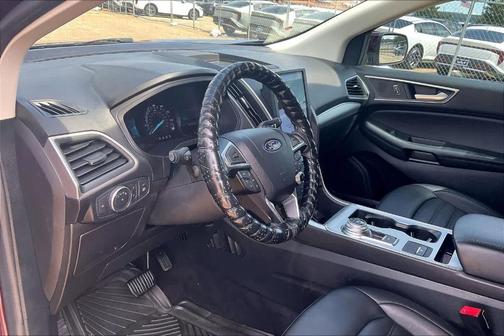 Burgundy Velvet Metallic Tinted Clearcoat 2022 Ford Edge SEL