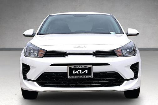 Clear White 2023 Kia Rio S