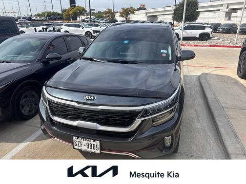 Gravity Gray 2021 Kia Seltos SX