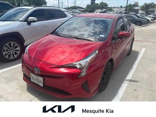 Hypersonic Red 2017 Toyota Prius Four