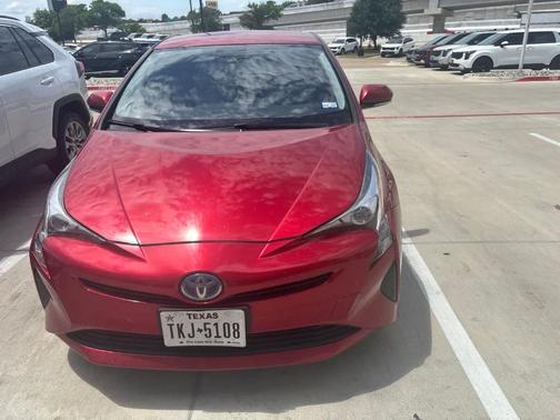 Hypersonic Red 2017 Toyota Prius Four