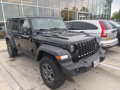 Black Clearcoat 2021 Jeep Wrangler Unlimited Sport