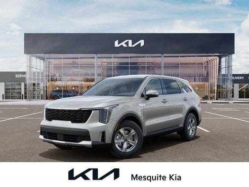Ivory Silver 2026 Kia Sorento LX