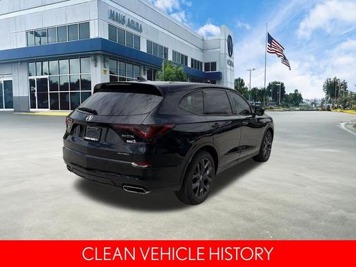 Black 2024 Acura MDX A-Spec