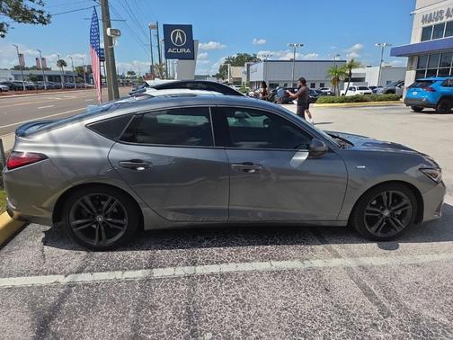 Gray 2023 Acura Integra A-Spec Technology