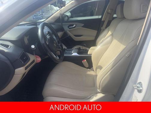 White 2021 Acura TLX Technology