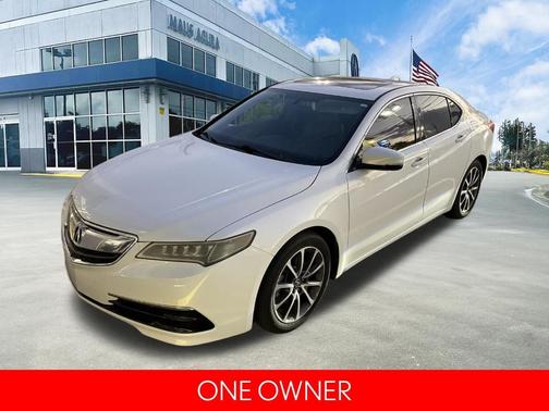 White 2016 Acura TLX V6