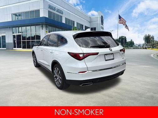 White 2024 Acura MDX Technology