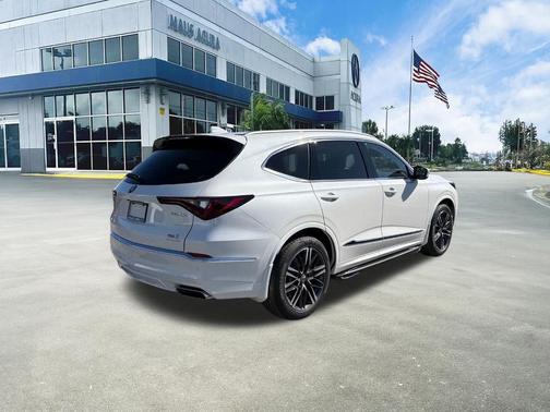 White 2026 Acura MDX Advance Package