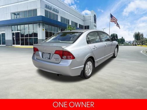 Silver 2007 Honda Civic Hybrid