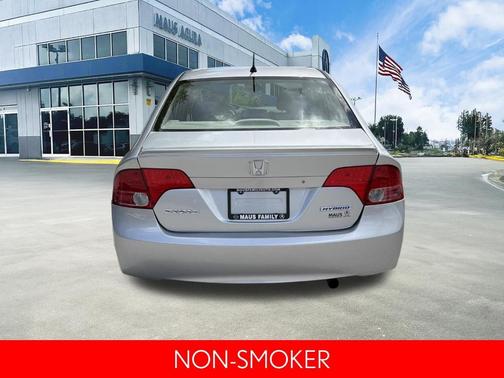 Silver 2007 Honda Civic Hybrid