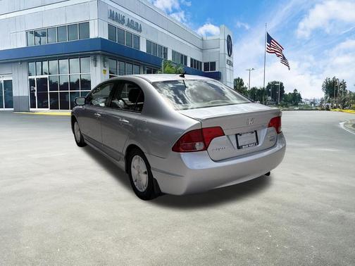 Silver 2007 Honda Civic Hybrid