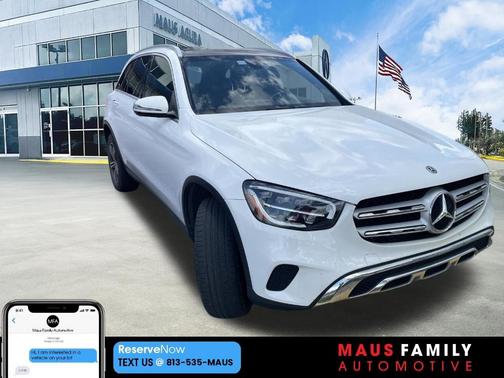 White 2020 Mercedes-Benz GLC 300 Base