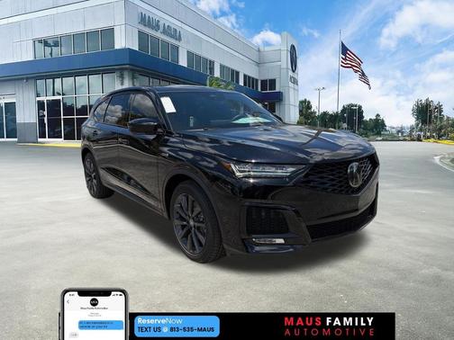 Black 2026 Acura MDX A-Spec