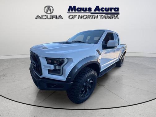 White 2017 Ford F-150 Raptor