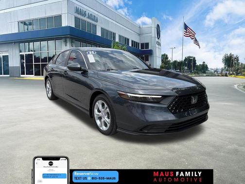 Gray 2025 Honda Accord LX