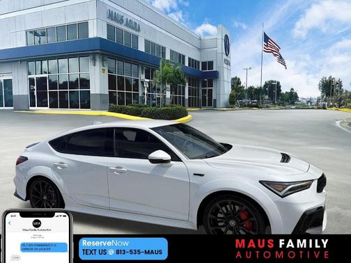 White 2026 Acura Integra Type S