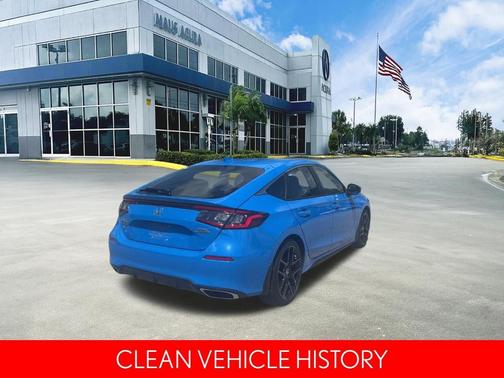 Blue 2024 Honda Civic Sport Touring