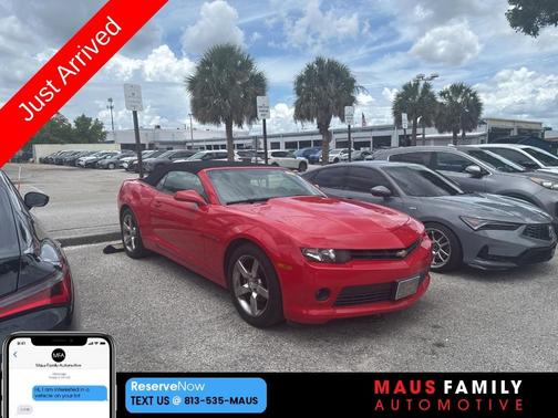 Red 2014 Chevrolet Camaro 1LT
