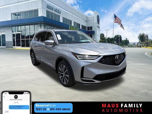 Silver 2026 Acura MDX Technology Package