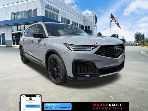 Gray 2026 Acura MDX A-Spec Advance Package