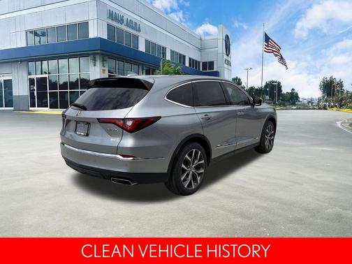 Silver 2023 Acura MDX Technology