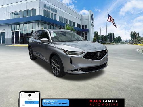 Silver 2023 Acura MDX Technology